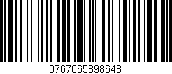 Código de barras (EAN, GTIN, SKU, ISBN): '0767665898648'