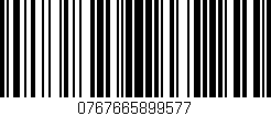 Código de barras (EAN, GTIN, SKU, ISBN): '0767665899577'