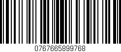 Código de barras (EAN, GTIN, SKU, ISBN): '0767665899768'