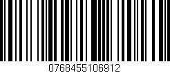 Código de barras (EAN, GTIN, SKU, ISBN): '0768455106912'