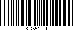 Código de barras (EAN, GTIN, SKU, ISBN): '0768455107827'