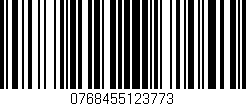 Código de barras (EAN, GTIN, SKU, ISBN): '0768455123773'