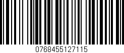 Código de barras (EAN, GTIN, SKU, ISBN): '0768455127115'
