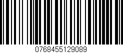 Código de barras (EAN, GTIN, SKU, ISBN): '0768455129089'