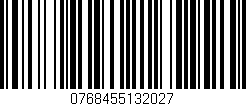 Código de barras (EAN, GTIN, SKU, ISBN): '0768455132027'