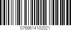 Código de barras (EAN, GTIN, SKU, ISBN): '0768614102021'