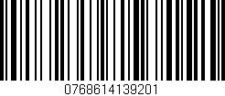 Código de barras (EAN, GTIN, SKU, ISBN): '0768614139201'