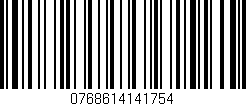 Código de barras (EAN, GTIN, SKU, ISBN): '0768614141754'