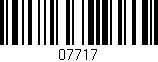 Código de barras (EAN, GTIN, SKU, ISBN): '07717'