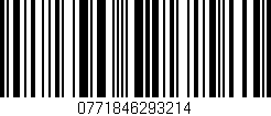 Código de barras (EAN, GTIN, SKU, ISBN): '0771846293214'