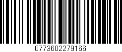 Código de barras (EAN, GTIN, SKU, ISBN): '0773602279166'
