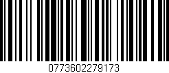 Código de barras (EAN, GTIN, SKU, ISBN): '0773602279173'