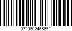 Código de barras (EAN, GTIN, SKU, ISBN): '0773602465651'