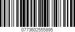 Código de barras (EAN, GTIN, SKU, ISBN): '0773602555895'