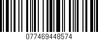 Código de barras (EAN, GTIN, SKU, ISBN): '077469448574'