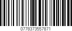 Código de barras (EAN, GTIN, SKU, ISBN): '0778373557871'