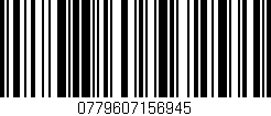 Código de barras (EAN, GTIN, SKU, ISBN): '0779607156945'