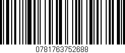 Código de barras (EAN, GTIN, SKU, ISBN): '0781763752688'