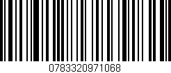 Código de barras (EAN, GTIN, SKU, ISBN): '0783320971068'