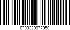 Código de barras (EAN, GTIN, SKU, ISBN): '0783320977350'