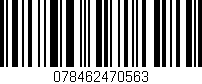 Código de barras (EAN, GTIN, SKU, ISBN): '078462470563'