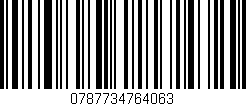 Código de barras (EAN, GTIN, SKU, ISBN): '0787734764063'