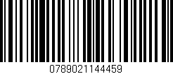 Código de barras (EAN, GTIN, SKU, ISBN): '0789021144459'