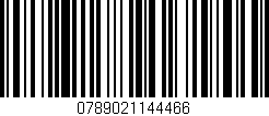 Código de barras (EAN, GTIN, SKU, ISBN): '0789021144466'