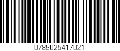 Código de barras (EAN, GTIN, SKU, ISBN): '0789025417021'