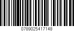 Código de barras (EAN, GTIN, SKU, ISBN): '0789025417148'