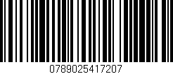 Código de barras (EAN, GTIN, SKU, ISBN): '0789025417207'