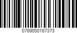 Código de barras (EAN, GTIN, SKU, ISBN): '0789050187373'