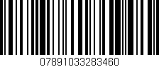 Código de barras (EAN, GTIN, SKU, ISBN): '07891033283460'
