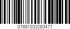 Código de barras (EAN, GTIN, SKU, ISBN): '07891033283477'