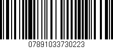 Código de barras (EAN, GTIN, SKU, ISBN): '07891033730223'