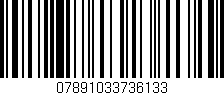 Código de barras (EAN, GTIN, SKU, ISBN): '07891033736133'