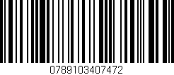 Código de barras (EAN, GTIN, SKU, ISBN): '0789103407472'
