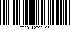 Código de barras (EAN, GTIN, SKU, ISBN): '0789112398196'