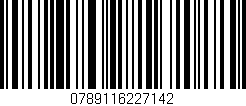 Código de barras (EAN, GTIN, SKU, ISBN): '0789116227142'