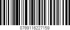 Código de barras (EAN, GTIN, SKU, ISBN): '0789116227159'