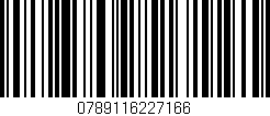 Código de barras (EAN, GTIN, SKU, ISBN): '0789116227166'
