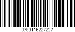 Código de barras (EAN, GTIN, SKU, ISBN): '0789116227227'