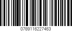 Código de barras (EAN, GTIN, SKU, ISBN): '0789116227463'