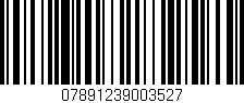 Código de barras (EAN, GTIN, SKU, ISBN): '07891239003527'