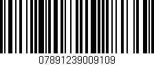 Código de barras (EAN, GTIN, SKU, ISBN): '07891239009109'