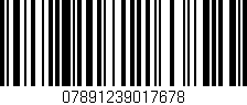 Código de barras (EAN, GTIN, SKU, ISBN): '07891239017678'