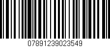 Código de barras (EAN, GTIN, SKU, ISBN): '07891239023549'