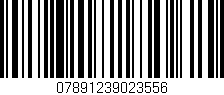 Código de barras (EAN, GTIN, SKU, ISBN): '07891239023556'