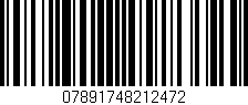 Código de barras (EAN, GTIN, SKU, ISBN): '07891748212472'