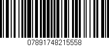 Código de barras (EAN, GTIN, SKU, ISBN): '07891748215558'